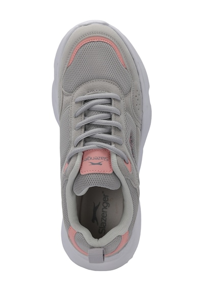 Slazenger OMAHA Kadın  Gri / Pembe Koşu & Yürüyüş Spor Ayakkabısı
