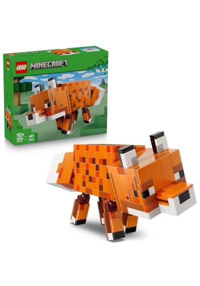 LEGO® Minecraft® Tilki 21588 - 10 Yaş Üzeri Çocuklar için Duruşu Ayarlanabilir Dekoratif Yaratıcı Oyuncak Yapım Seti (497 Parça)
