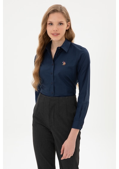 U.s. Polo Assn. Kadın Lacivert Gömlek Basic 50308038-vr033 Lacivert