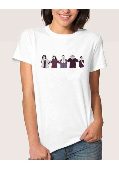 The Oa Movements Kadın Beyaz Tshirt (534311913)