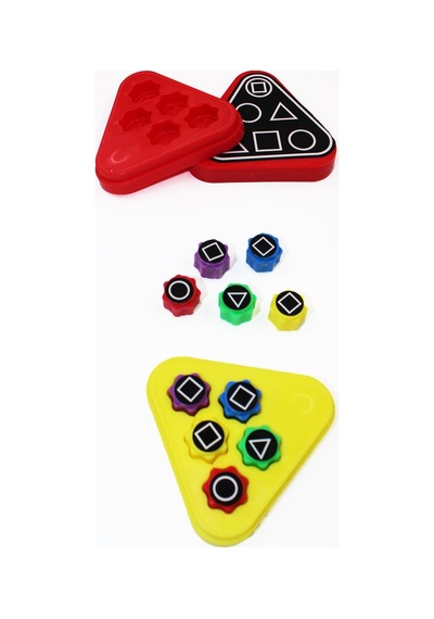 Kutulu Squid Game Gonggi Squid Game 5 Taş Oyuncak Beştaş