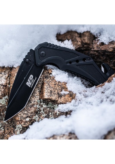 Smith Wesson M&p Tanto Black Survivor Rescue Knife Carbon Taktik Kamp Çakı Swmp11bcp Siyah