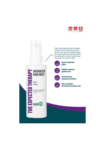 Uzman Terapisi Geliştirilmiş Bakım Ve Onarıcı Saç Spreyi 100 Ml