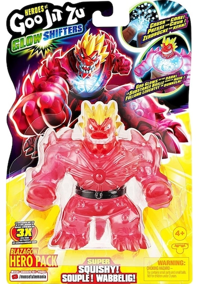 Goojitzu Tekli Figür Glowshifter Karanlıkta Parlayan Blazagon