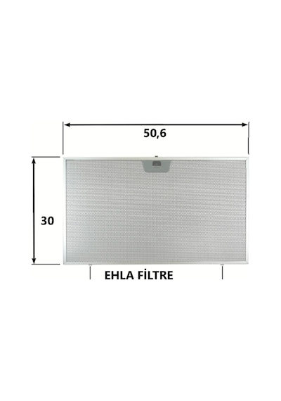 50,5*30 Cm Bosch Uyumlu-Siemens-Franke-Tek Tırnaklı Davlumbaz Filtresi - 320965417