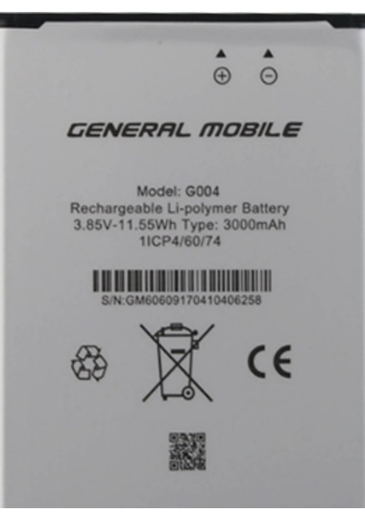 General Mobile Discovery Gm 6 Pil Batarya