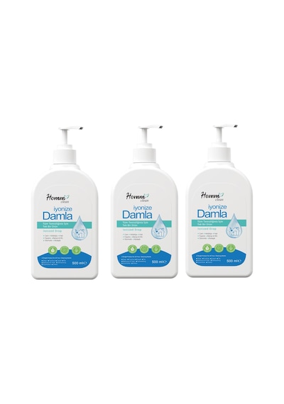 Homm Clean İyonize Damla 500 Ml - 3 Adet 3'lü Set