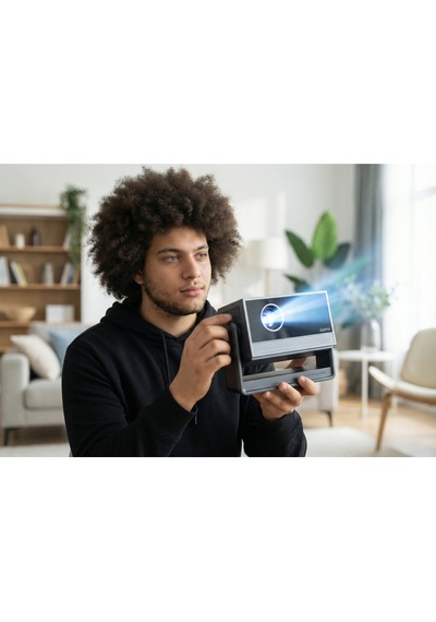 Android 4k Destekli Taşınabilir Projeksiyon Cihazı Electric Focus 200 Lumen Wifi 2.4g/5g 150 İnç