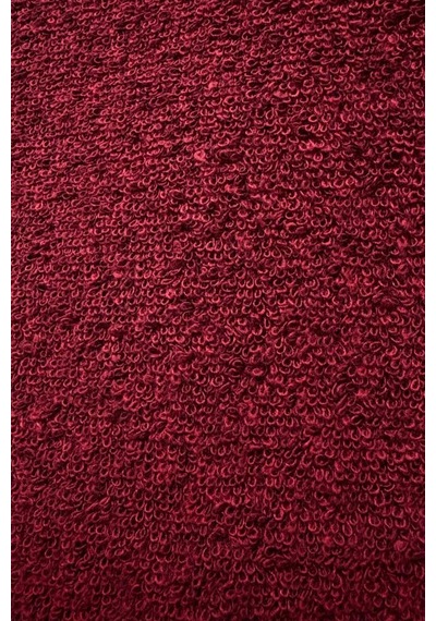 Kuaförler İçin Yüksek Emici A Kalite Baş Havlusu 90x50 Cm Bordo Siyah