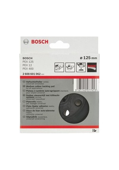 Zımpara Tabanı Orta Sertlikte 125 Mm Kullanım İçin Uygun