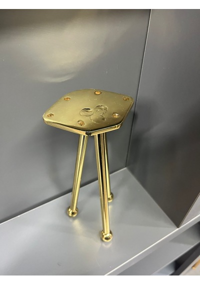 Biga Metal Ayak 16cm Altın Koltuk Komidin Modern Tv Ünite Mobilya Dolap Gold Puf Vestiyer Kitaplık