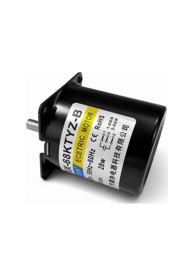 68ktyz 5rpm 220v Ac Senkron Redüktörlü Motor Düşük Devir Yüksek Tork Motor Otomasyon Motoru