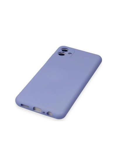 Newface - 53 - Samsung Galaxy A04e Kılıf Nano İçi Kadife Silikon - Metemıx - - Lila LİLA
