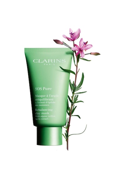 Clarins Sos Pure Rebalancing Clay Mask For Oily Skin 75Ml.
