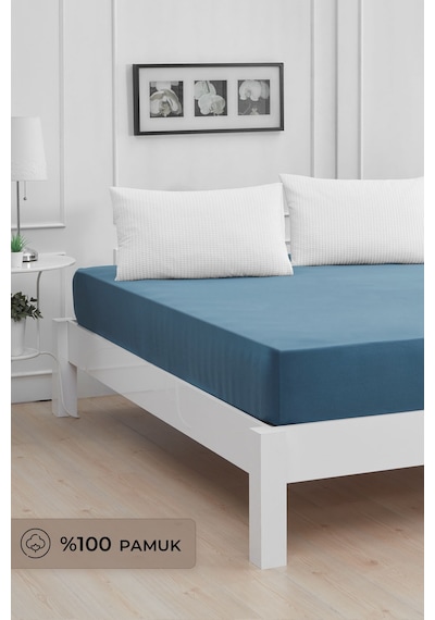 Özdilek Carsaf Fıt.yst.ranforce 160 200 İndigo Colorist