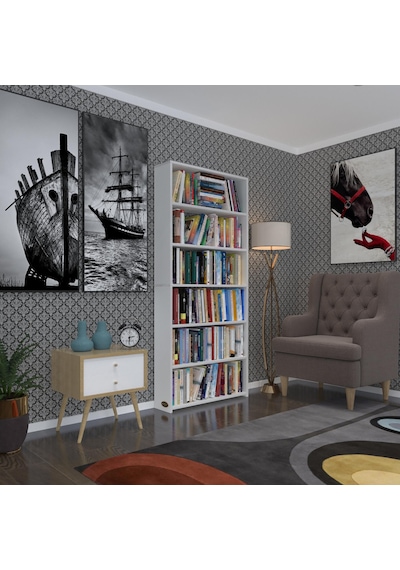 Kenzlife Kitaplık Süper Ga 180*80*19 Byz 6 Katlı Tek Bölme Çift Bölme Opsiyonlu Ofis Mutfak Banyo Dolabı Arkalıksız Çok Renkli Kenzlife Kitaplık Süper Ga 180*80*19 Byz 6 Katlı Tek Bölme Çift Bölme Opsiyonlu Ofis Mutfak Banyo Dolabı Arkalıksız Çok Renkli