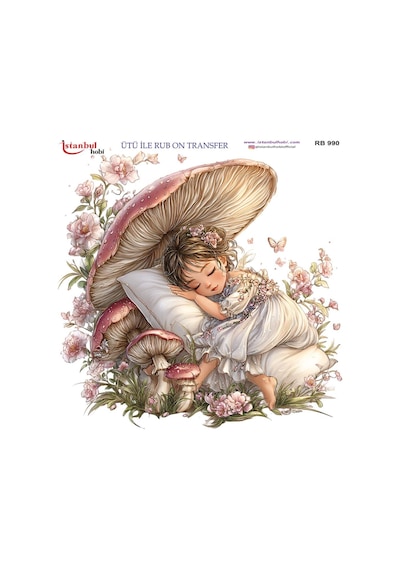 Ütü İle Rub On Transfer Kağıdı 30x30cm Rb-990