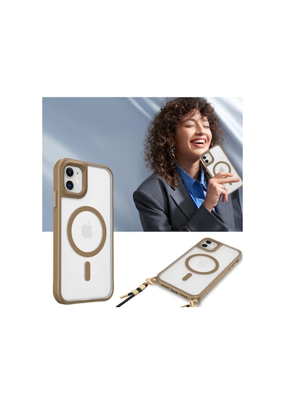 Apple iPhone Uyumlu - 11 Kılıf Enka Magsafe Silikon Kılıf - Siyah