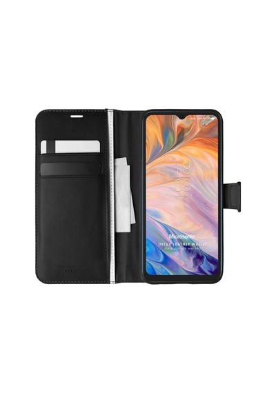 Microsonic Reeder S19 Max Pro Kilif Delux Leather Wallet Siyah 557085623