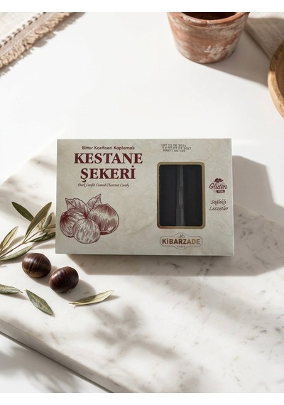 Çikolata Kaplamalı Kestane Şekeri - Nostalji Serisi - 125 Gr