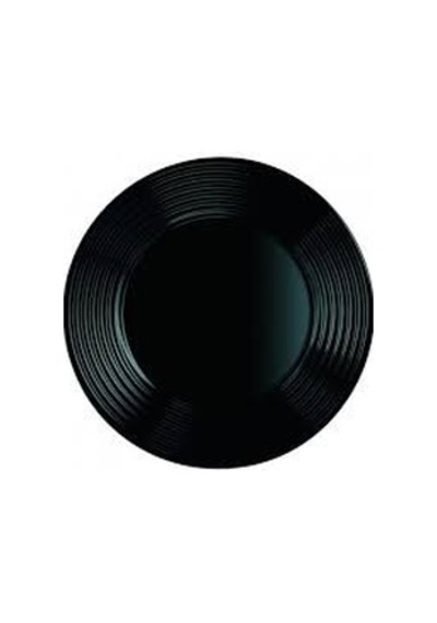 Temp.harena Black Dessert Plate 19