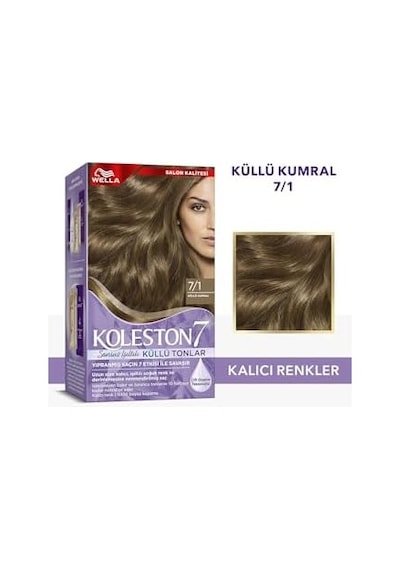 Supreme Kit Saç Boyası 7/1 Küllü Kumral