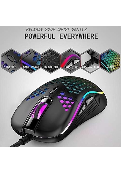 Valkyrie RGB 7200 Dpi Kablolu Oyuncu Mouse