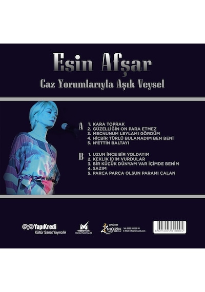 Esin Afşar - Caz Yorumlarıyla Aşık Veysel (Plak)