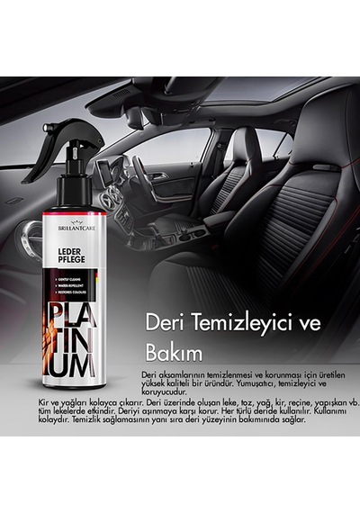 Brillantcare Platinum Deri Temizleme Ve Bakım Losyonu 200 Ml