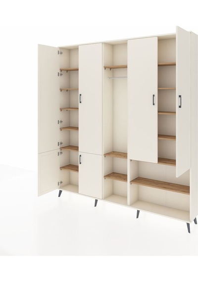 Arges Dolap 15 Raflı 5 Kapaklı Tek Askılı 220x30x243 Aytaşı-aytaşı/çam Aytası/atlas Çam Arges Dolap 15 Raflı 5 Kapaklı Tek Askılı 220x30x243 Aytaşı-aytaşı/çam Aytası/atlas Çam