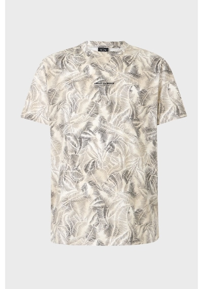 Armani Exchange Erkek T Shirt Xm002502 Af10358 F1146 Krem-bej