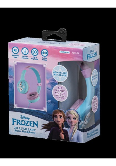 Kablolu Kulaklık Disney Frozen Çocuk Kulaklığı Lisanslı Dy-3053-fr