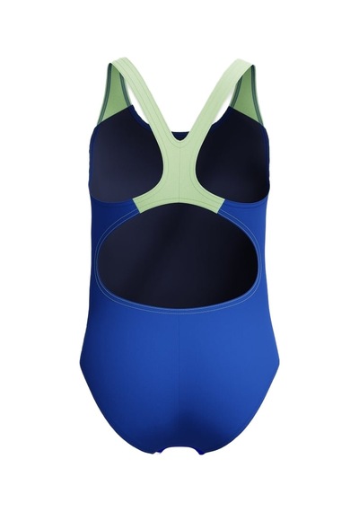 Speedo Speedo Prnt Splashback Jf Bluwht Kız Çocuk Mavi Mayo 006