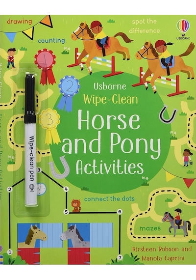 Wipe-clean Horse And Pony Activities