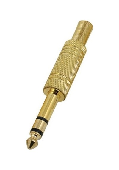 6.3 Mm Stereo Gold Jack Stereo Gold Gitar Jack