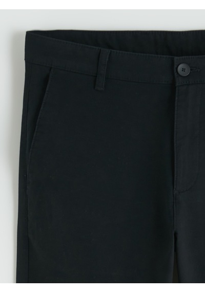 Lcw Vision Siyah Slim Fit Gabardin Erkek Pantolon
