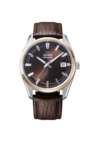 Orient Ra-ac0r03y30b Otomatik Deri Kahverengi 39 Mm Erkek Kol Saati Gri