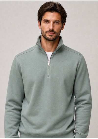 Redline Runi Basic Regular Fit Pamuklu Kışlık Sweatshirt Mint