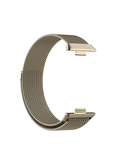 Huawei Watch Fit 3 Zore Krd-01 Metal Kordon-starlight