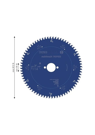 Yüksek Kaliteli Dairesel Testere Bıçağı, Alüminyum, 210 X 30 X 2,8 Mm, 72 Diş