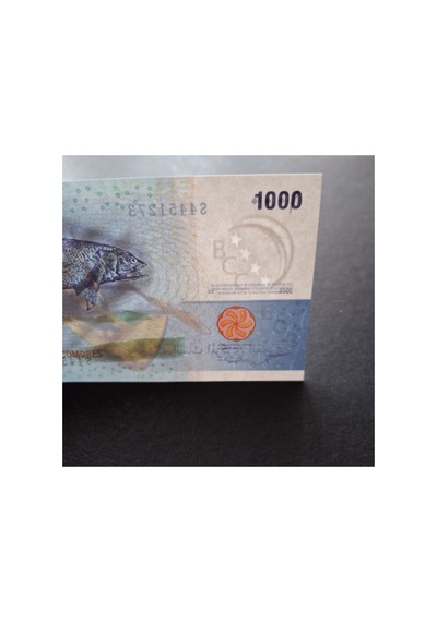 3996367f246b2ae0c3 2005 Comores 1000 Frank Çil Eski Yabancı Kağıt Para
