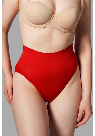 Fit Women Toparlayıcı Yüksek Bel Külot 1010 Kırmızı