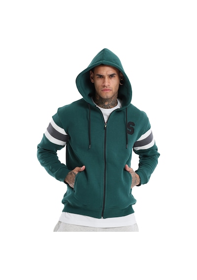 Sportive Munich Erkek Yeşil Günlük Stil Sweatshirt 24ke031-ysl 1669617 Yeşil