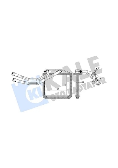 Fiat Egea Kalorifer Petegi 1.4 2015-2024 Kale 350515