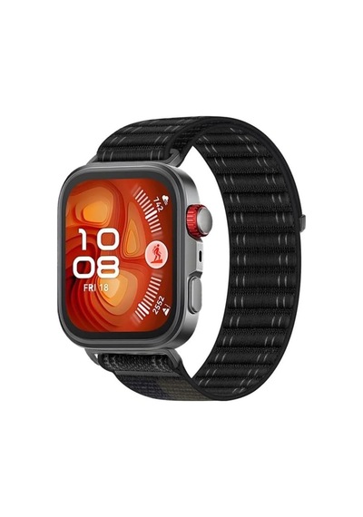 Huawei Watch Fit 4/4 Pro/fit 3 İle Uyumlu Travel Loop Kordon Rahat Kumaşlı Bileğe Göre Ayarlanabilen Fıt 4 Kayış Nefes Alan Terletmeyen Konforlu Tasarım Fit 4 Pro Kordonu