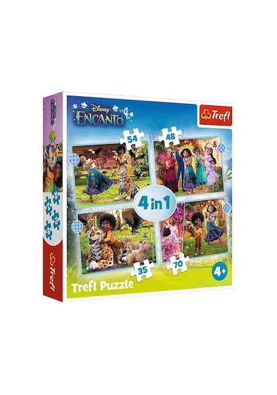 Puzzle-34615 Disney Encanto 4In1 Puzzle