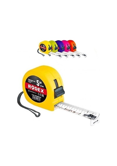Şerit Metre 25 Mm X 5 Mt Rht0680525 5 M Diğer