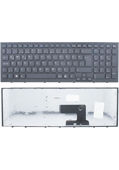 Sony Uyumlu Vpc-Eh32Fx/P, Vpc-Eh33Fd, Vpc-Eh33Fd/P Klavye (Siyah Tr) - 546732217