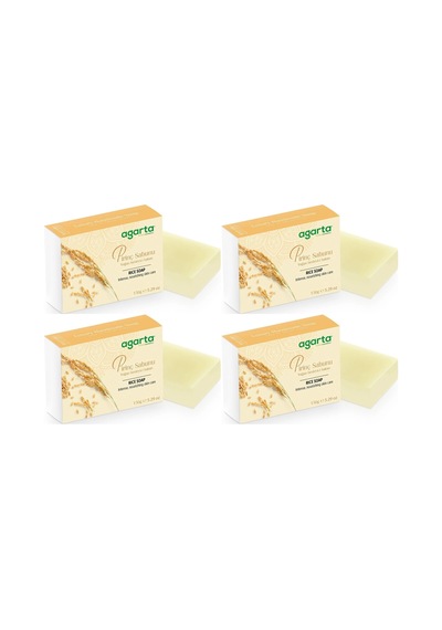 Agarta El Yapımı Doğal Sabun 150gr Pirinç 4 Lü Set