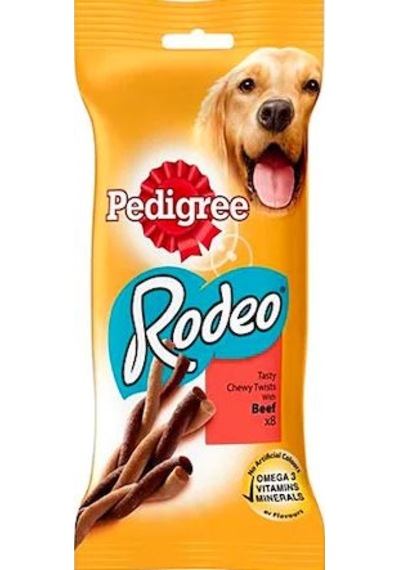 Pedigree Rodeo 8'li Biftekli Köpek Ödülü 70 G